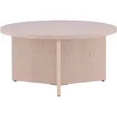 QUVIO Keno Salontafel - Whitewash Hout - Moderne Salontafel