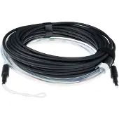 ACT RL2301 Prefab Glasvezel Kabel Singlemode OS2 4-voudig LC Connectoren - 10 meter
