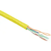 ACT EP580H CAT5E U/UTP Patchkabel Soepel Geel - 100 meter