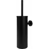QUVIO Toiletborstelhouder voor wand - Zwart