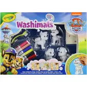 Crayola - Washimals - Hobbypakket - Paw Patrol - Activiteitenset met 4 Puppy's