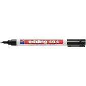 Edding Permanentmarker | zwart | streepbreedte 0,75 mm ronde punt | 10 stuks - 4-404001 4-404001