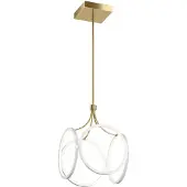 Kichler LED Hanglamp Ciri | 45W 3000K 2739Lm 830 | White with Champagne Gold