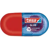 TESA Mini lijmroller tesaroller Permanent 5 mm x 6 m Blauw