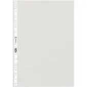 Pierre by Elba documenthoezen A4, PP 0,06mm, anti-reflectie structuur, transparant