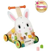 Janod Farm Rabbit Baby Walker Veelkleurig Kinderen