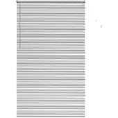 vidaXL Venetiaanse jaloezie zilver 220 x 135 cm 25 mm Aluminium