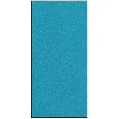 vidaXL Deurmat Cyaan en Zwart 120 x 250 cm 100% Polyamide