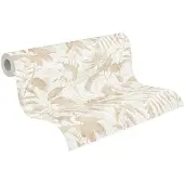 Living Walls BLADEREN BEHANG | Floraal - Crème Goud Wit - Metropolitan Stories Hot Spots