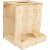 Laroy houten klimmuur - geschikt voor knaagdieren - 25 x 25 x 30 cm
