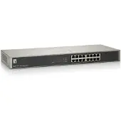 LevelOne Gsw-1657 Switch 16 Poorten