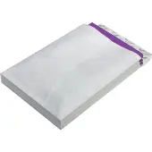 Tyvek Vouwzak B4 met blokbodem, zonder venster, witá