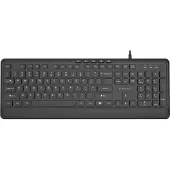Gembird Slimline bedraad multimedia toetsenbord, zwart, US layout