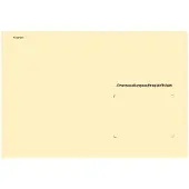 Rnk leveringsenveloppe, DIN B5, zonder venster, geel