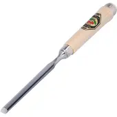KIRSCHEN Steekbeitel snedeb. 10mm + 2 stalen klemgereedsch. heft van wit beukenhout Ulm v