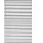 vidaXL - Venetiaanse - jaloezie - zilver - 220 - x - 145 - cm - 25 - mm - Aluminium