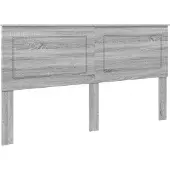 vidaXL Hoofdbord Grijze Sonoma 100 cm Geconstrueerd hout