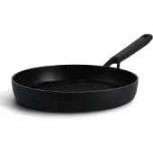 KitchenAid Classic Forged Aluminium grillpan ø28cm - zwart - inductie - anti-aanbak - PFAS-vrij
