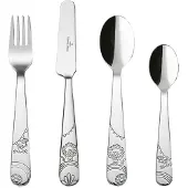Villeroy & Boch Boho Kids Kinderbestek 4-delig - Kinderbestek Roestvrijstaal Roestvrij staal - 1265342091