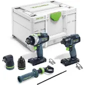 Festool Schroef- en boorset TID 18 Basic-set TPC 18/4 | 578833