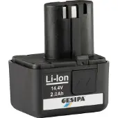 Gesipa Accu | 14,4 V 2 Ah | 1 stuk - 1666440 - 1666440