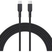 Aukey Nylon gevlochten USB-C naar USB-C kabel met Kevlar kern, 1m
