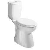 Creavit Toilet Handicap Comfort Height Staand toilet S-uitgang 38.5x67.2x91.1cm Wit