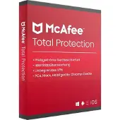 McAfee Total Protection | Jaarabonnement | Voor 1 Apparaat