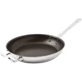 Sambonet - Tri Ply Koekenpan Non Stick Ø 32 cm - Roestvast Staal - Zilver