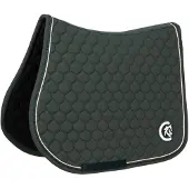 Kentucky Horsewear Horsewear - Zadeldoek onion quilt 3D logo jumping dennengroen