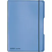 Herlitz My.book Schrift A5 Geruit PP Lichtblauw Niet geperforeerd 80 Pagina's
