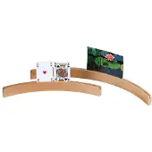 Sonstiges Kaarthouder - Houten - Gebogen 52 cm