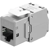 Goobay Keystone RJ45 | | Cat6a STP (Grijs)