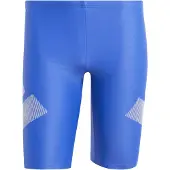 Adidas Sportzwembroek 'Big Bars' royal blue/koningsblauw / wit