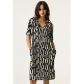 Garcia Ladies Dress Black Maat: S | Blousejurken Outlet | Dames | Zwart