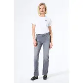 Garcia Celia Pants Denim Medium Used Maat: W33L28 | Straight Broeken Outlet | Dames | Grijs