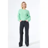 Garcia Celia wide dames Jeans, 27/30, Zwart, Wide fit
