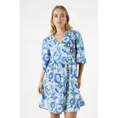 Garcia dames Jurk, L, Blauw
