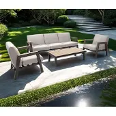 Lesli Living Loungeset Manu - Ergonomisch Ontwerp - Duurzaam en Weerbestendig