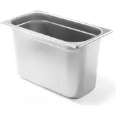 Hendi GN 1/3 container, hoogte 150 mm, roestvrij staal - 800447