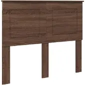 vidaXL Hoofdbord Bruine eik 100 cm Geconstrueerd hout