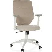 Hjh OFFICE Bureaustoel / draaistoel COSIO II stof beige