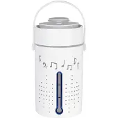 MaxPower (Zonder Bluetooth) LED-luchtbevochtiger, ultrasone mistaromaverspreider, luchtreiniger, Bluetooth-luidspreker