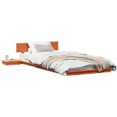 vidaXL Bedframe Bruin 80 x 200 cm Hout