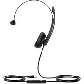 Yealink Headphones with Microphone YEA_UH34-MONO-T Black