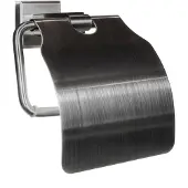 QUVIO Toiletrolhouder modern - Chroom