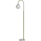 By Rydens Vloerlamp Bellagio, messing / goud, Woon-/ Eetkamer, metaal, vloerlamp