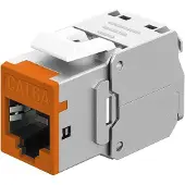 Goobay Keystone RJ45 | | Cat6a STP (Oranje)
