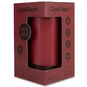 CoolPack Tom Thermosbeker 350ml - Wijnrood