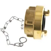 Tameson 25-D (31 mm) Messing Blindkap voor Storz-koppeling